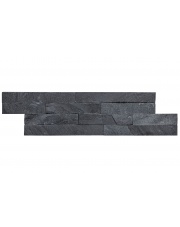 Kamień naturalny elewacyjny SLATE BLACK 10X35 łupek