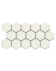 GRES HEX SNOW  26,5X51