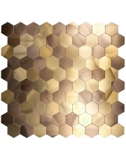 MOZAIKA SAMOPRZYLEPNA HEXA GOLD 29.2X28.8