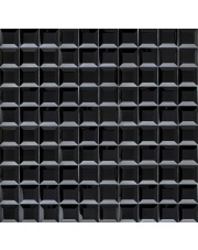 Mozaika szklana lustrzana ADELAIDE MIRROR BLACK 30X30
