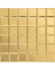 Mozaika szklana lustrzana MELBOURNE MIRROR GOLD  30X30