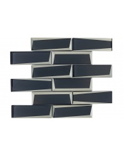 Mozaika szklana METRO SMALL BRICK DARK GREY 37,3X29,8