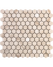 MOZAIKA CERAMICZNA FN HEXAGON MARMUR 30X30X8