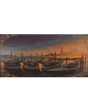 PŁYTKA ŚCIENNA DEKOR VENEZIA BOAT 25X50